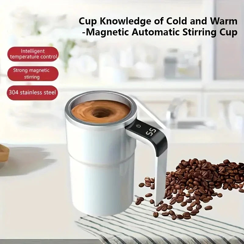 USB charging self-stirring mug