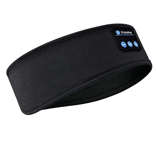 Wireless Bluetooth Headband Earphones Black